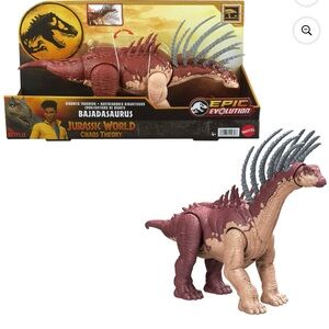 Jurassic World Gigantic Trackers Bajadasaurus Dinosaur Action Figure Toy.